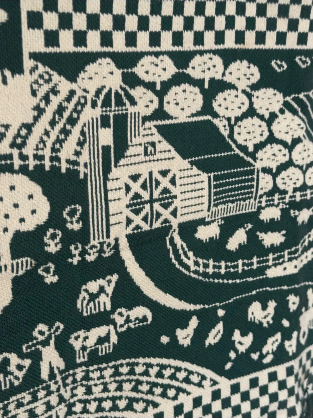 Vintage Home & Garden Party Table Runner/Wall Decor